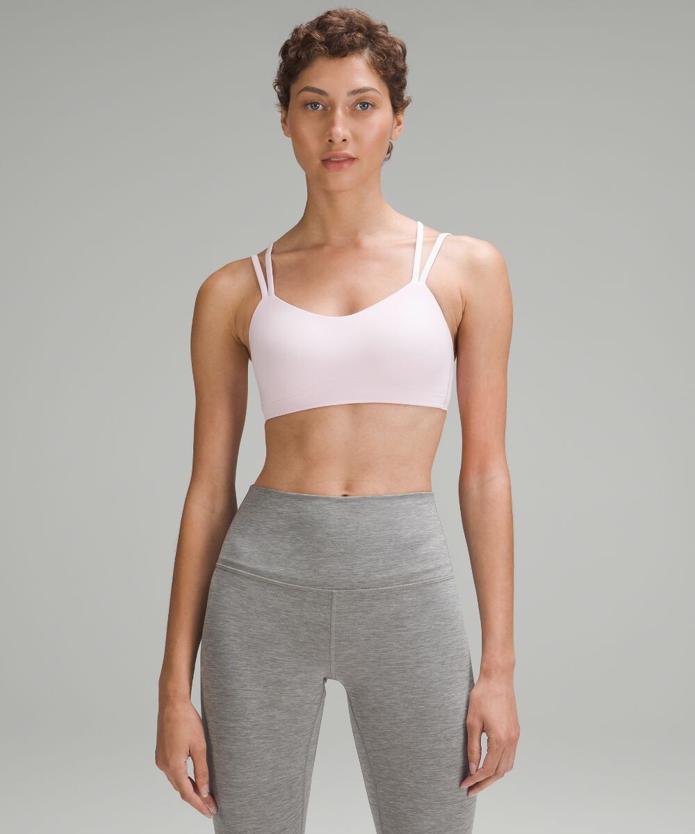 

Спортивный бюсгальтер Lululemon, розовый