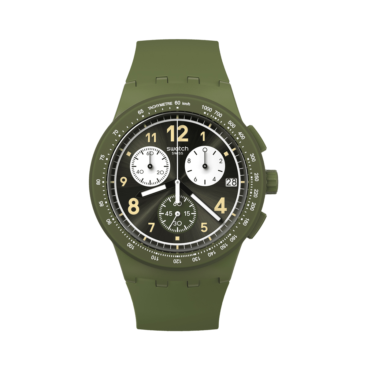 

SWATCH Часы Unisex 42mm Gray Watch SUSG406