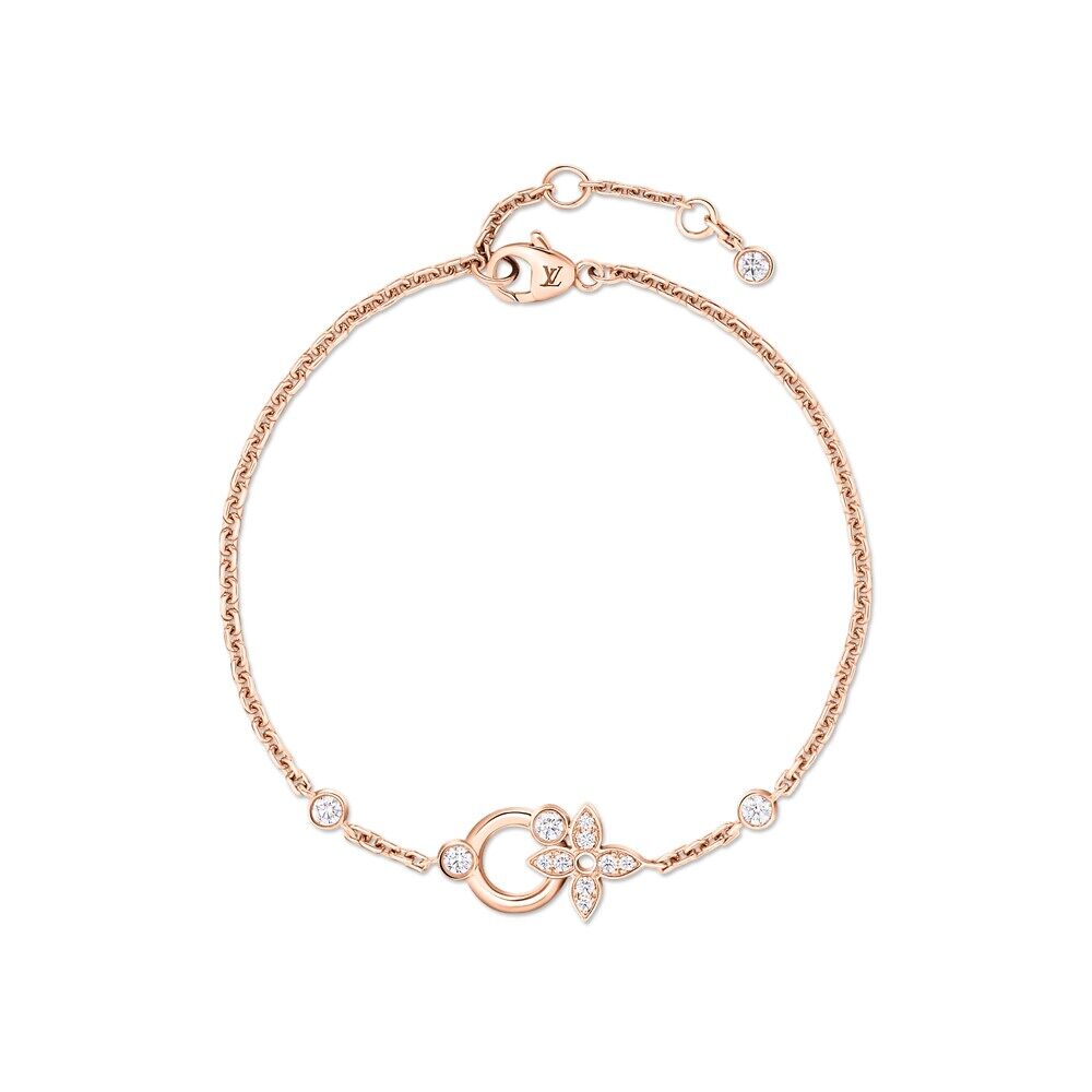 

Браслет Idylle Blossom, розовое золото и бриллианты Louis Vuitton, золотой
