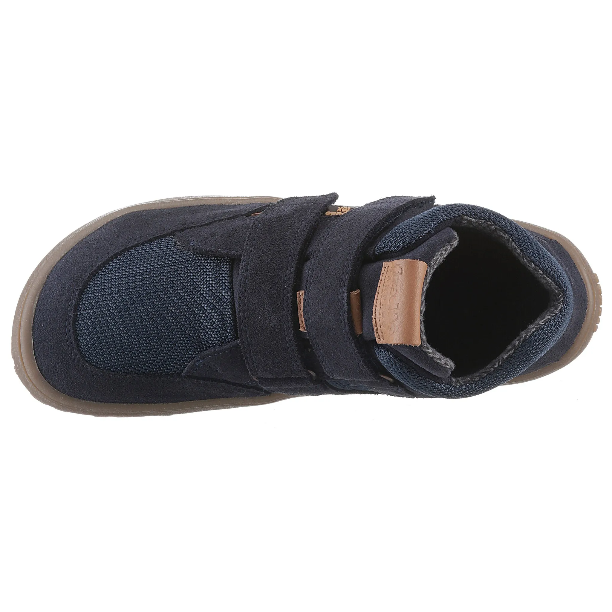 Босоножки froddo «BAREFOOT TEX AUTUMN», ботинки на липучке, зимние ботинки, высокие кроссовки с мембраной TEX, темно-синий — фото 2