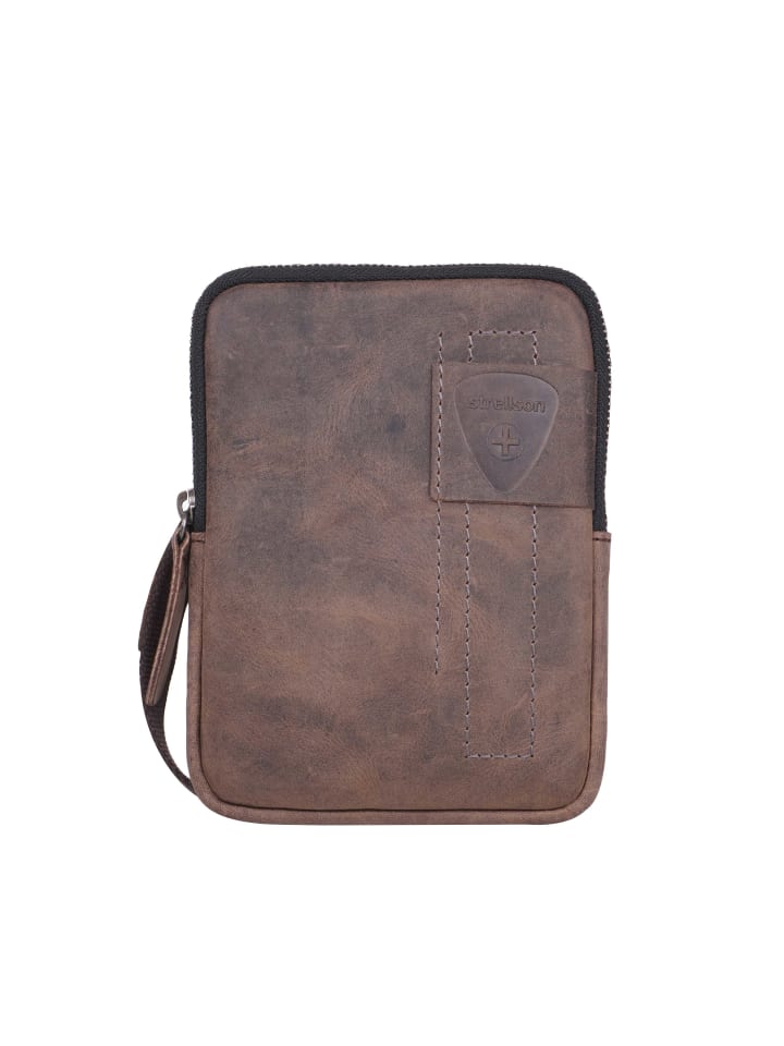 

Сумка через плечо Richmond Brian темно-коричневого цвета 13 x 18 x 2 см Strellson