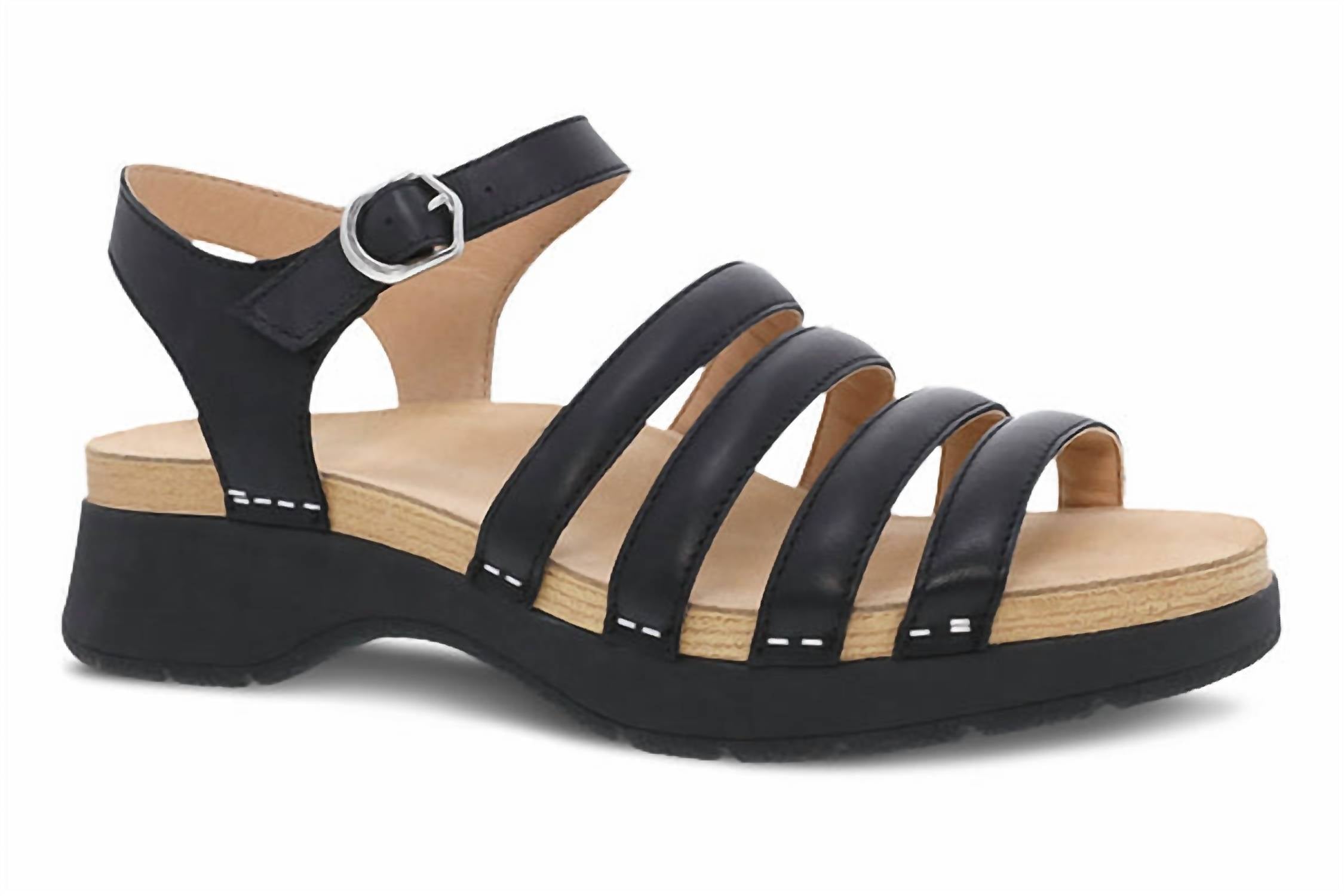 Женские сандалии Roxie черного цвета dansko