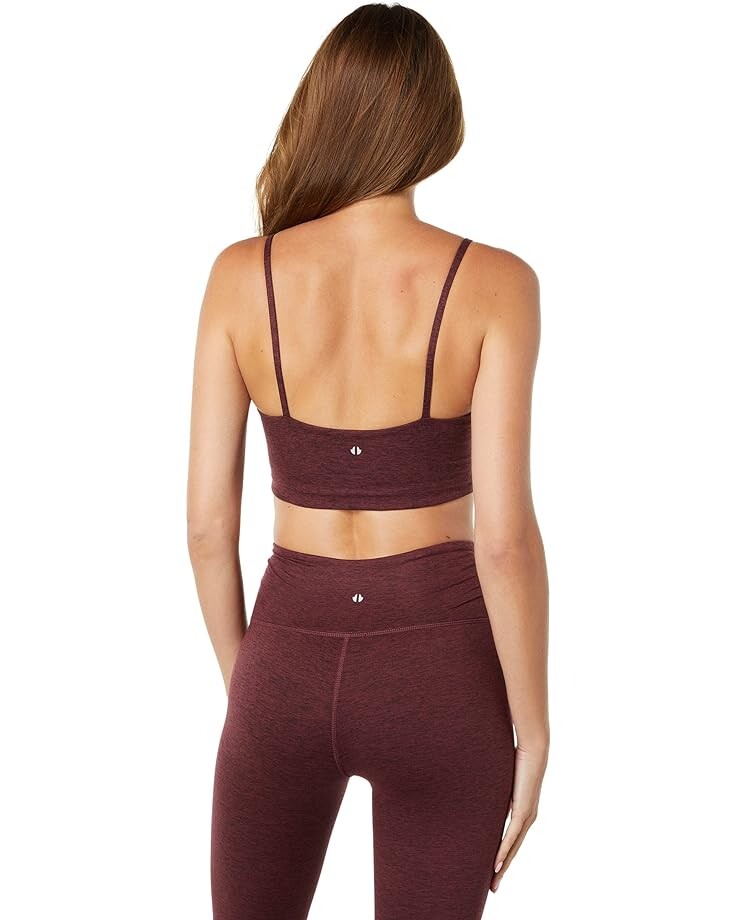 

Бюстгальтер THRIVE SOCIETE Ruched Sweetheart Bra, цвет Heather Wine