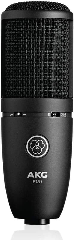 

Студийный микрофон AKG P120 General-Purpose Medium Diaphragm Cardioid Condenser Microphone