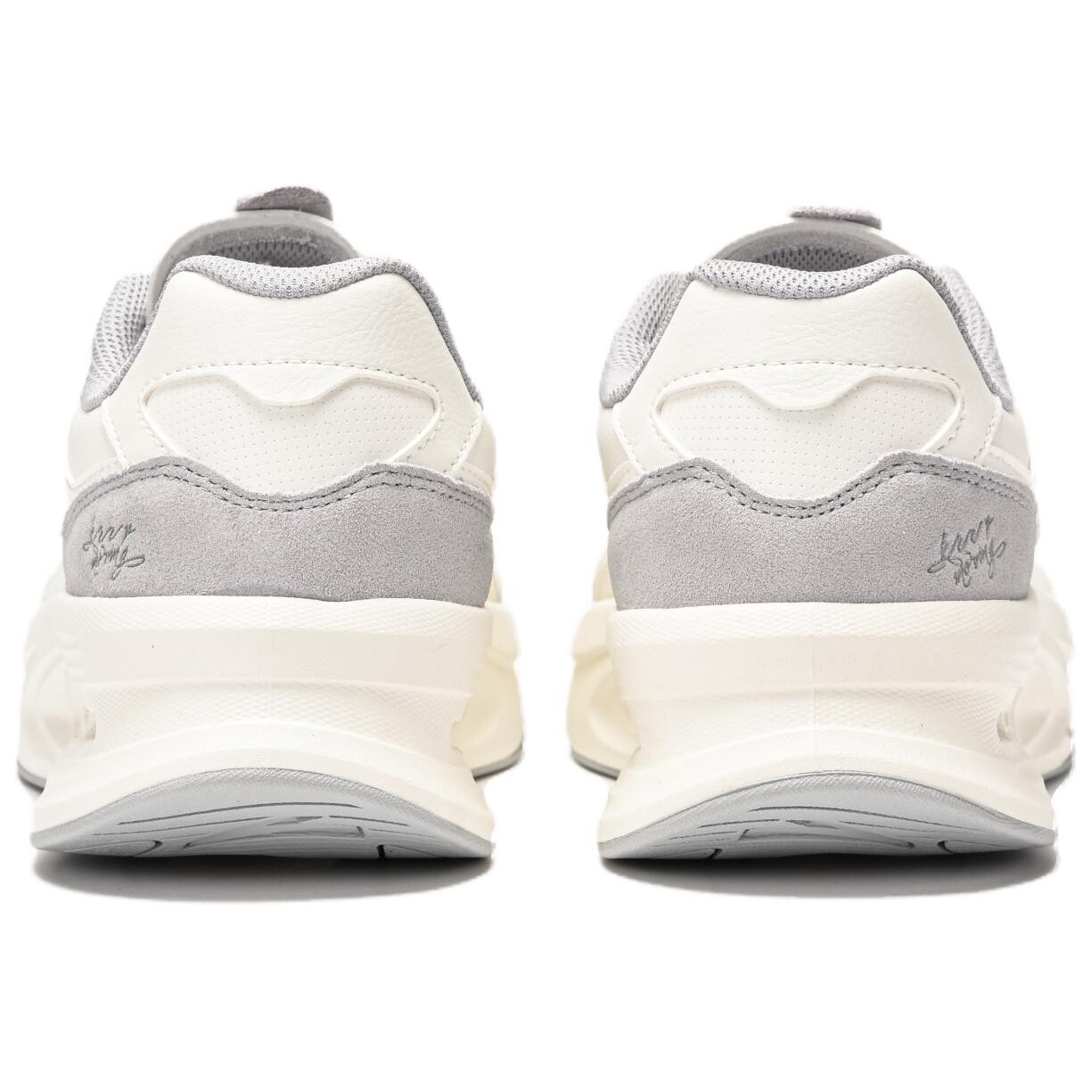 Кроссовки ANTA Life Collection Lifestyle Shoes Men Low-top Ivory/mud Lime, слоновая кость — фото 4