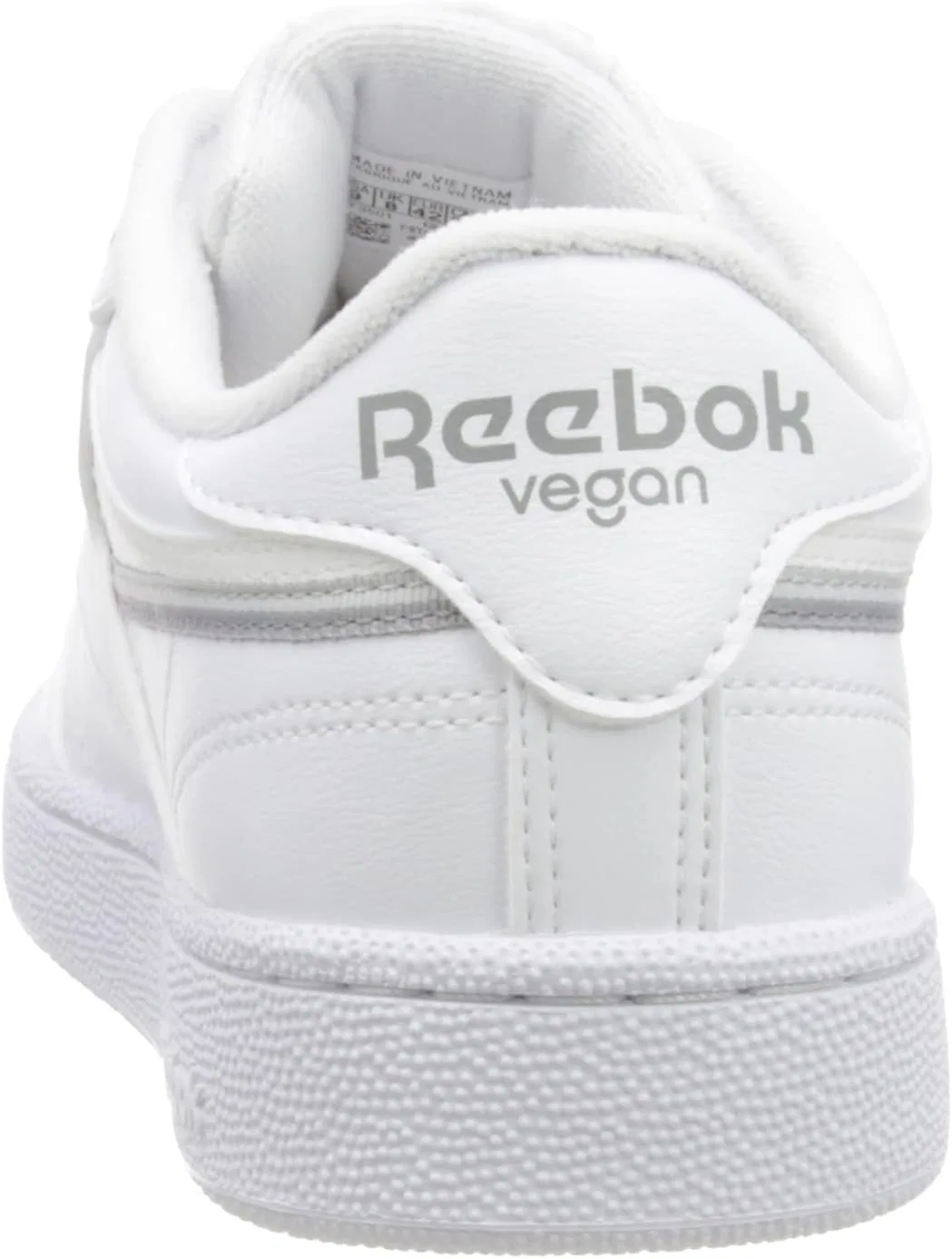 Мужские веганские кроссовки Reebok Club C 85, Ftwr White Pure Grey 2 Pure Grey 4 — фото 3