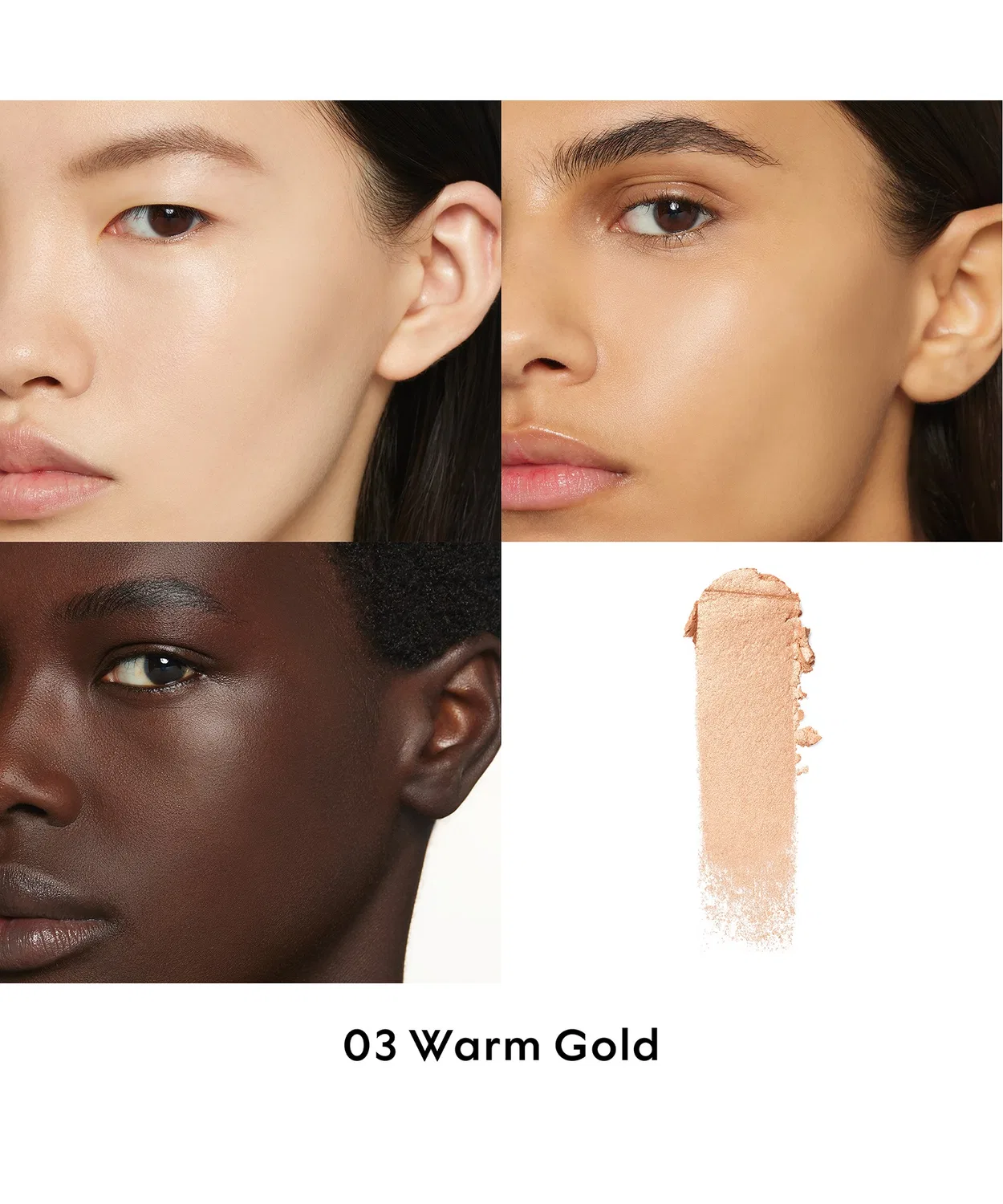 Хайлайтер Gucci Glow Highlighter Limited Edition, 2 оттенка, золотой/розовый — фото 4