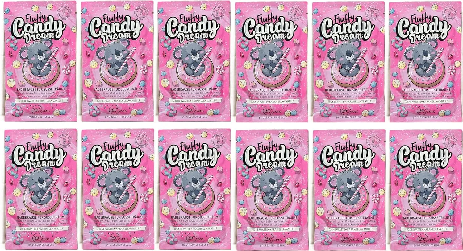 Бомбочки для ванны «Fluffy Candy Dream» от Dresdner Essenz, 12 шт. Dresdner Essenz