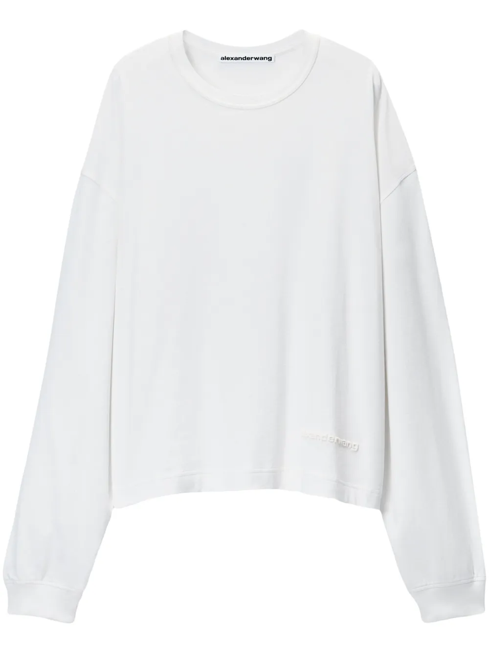 

Футболка из джерси Alexander Wang, белый