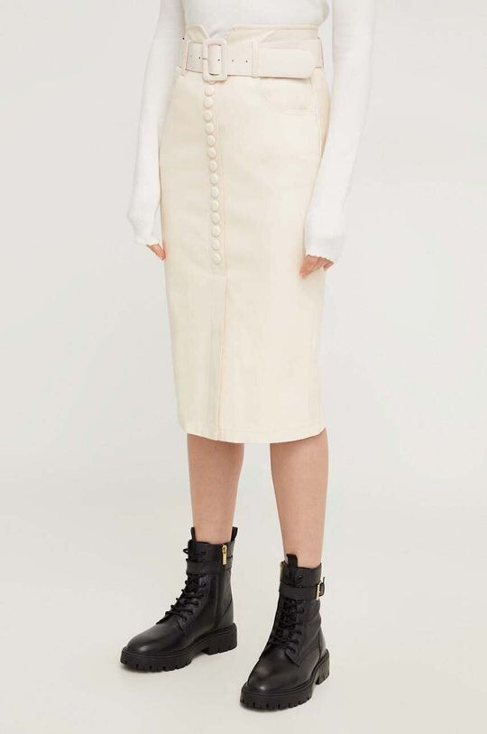 

Юбка Answear Lab, бежевый