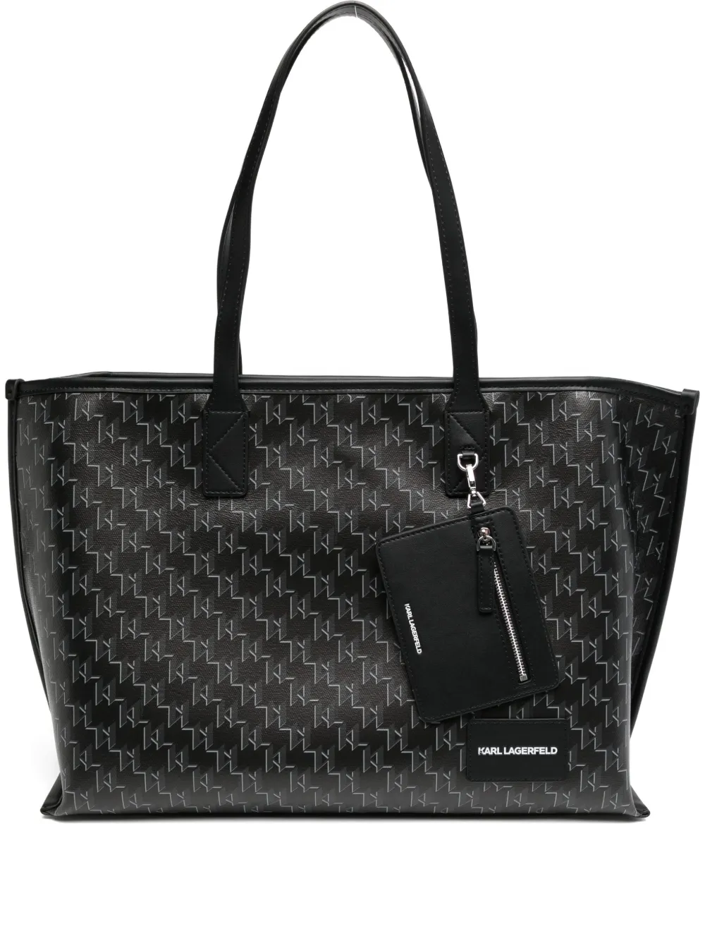 

Сумка-тоут Kvoyage KARL LAGERFELD, черный