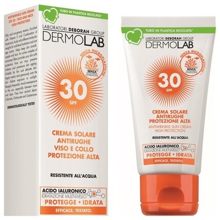 

Dermolab Солнцезащитный крем против морщин для лица и шеи SPF 30 – 50 мл