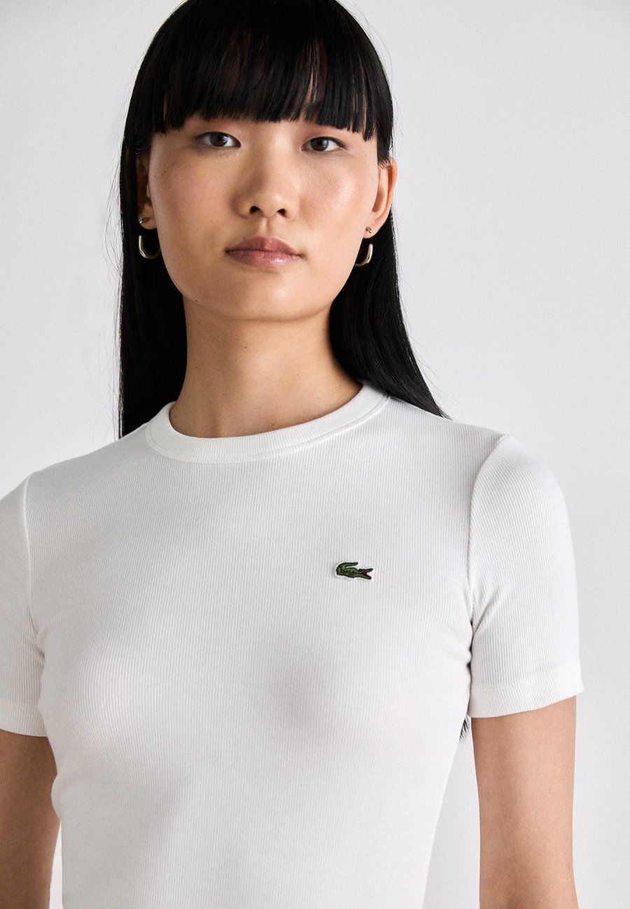 Платье Lacoste Shift dress, Молочный — фото 4