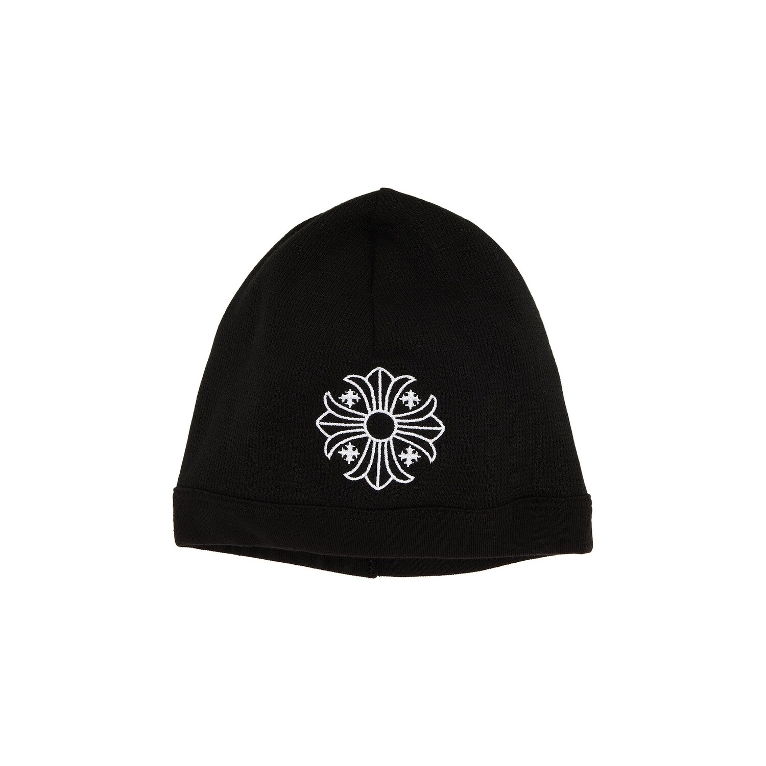 

Шапка-бини Chrome Hearts Skull Cross Logo, цвет Черный/Белый