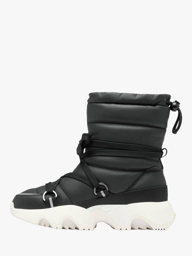 Кроссовки Kinetic для снега на шнуровке SOREL, Black, Sea Salt — фото 3