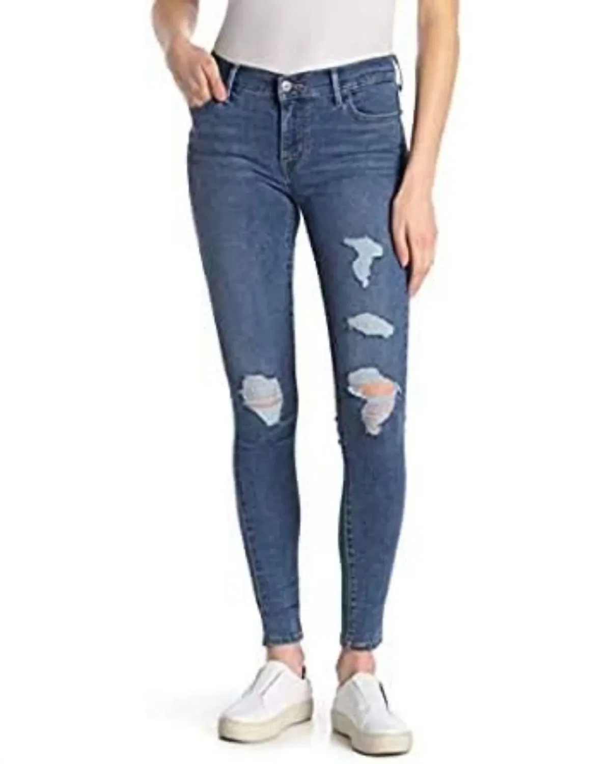 Джинсы 710 Super Skinny, средний оттенок Levi's, Medium Wash