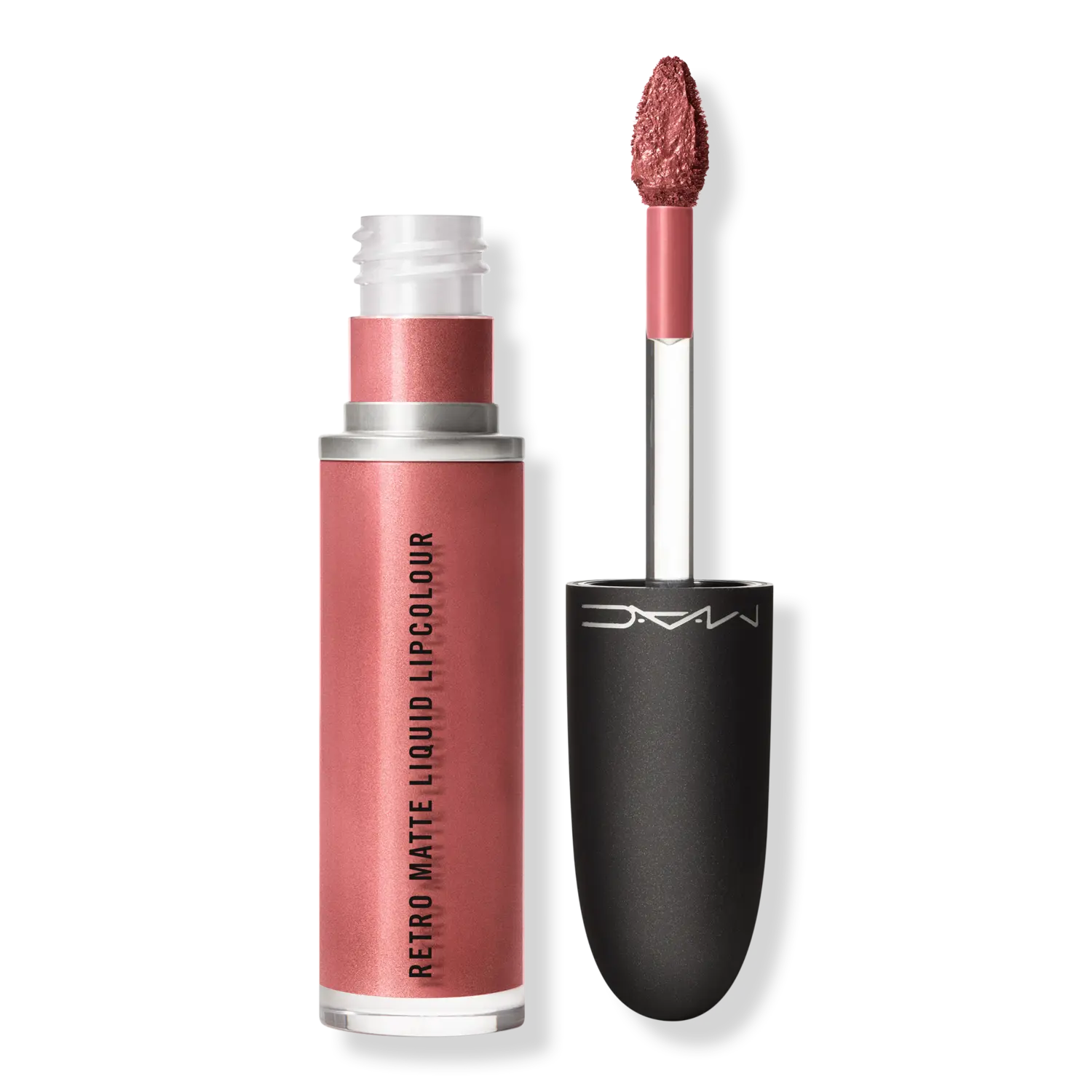 

Жидкая матовая помада в стиле ретро MAC, Gemz & Roses (bronze rose)