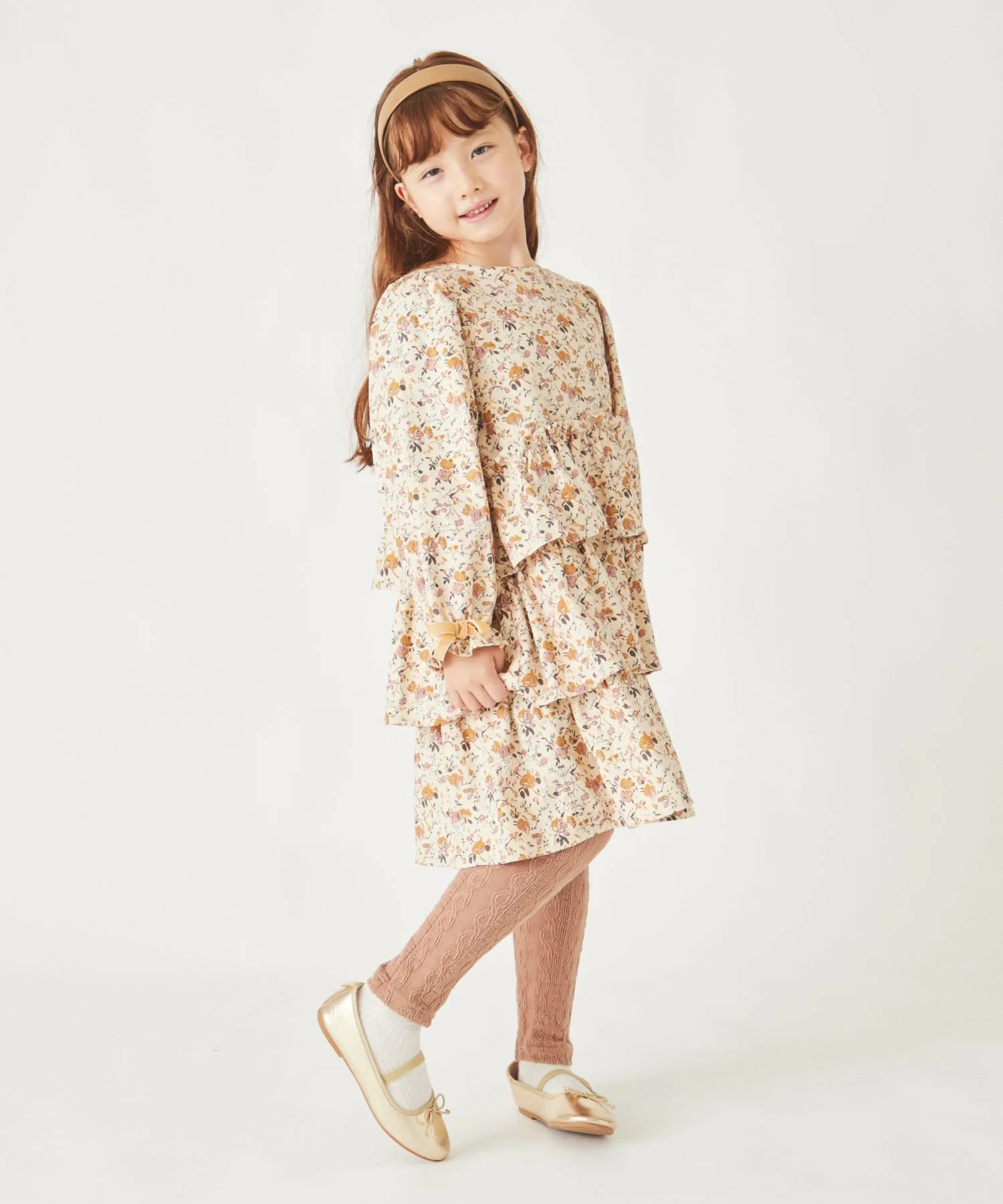Вязаные жаккардовые леггинсы Ever Closet, Mocha — фото 2