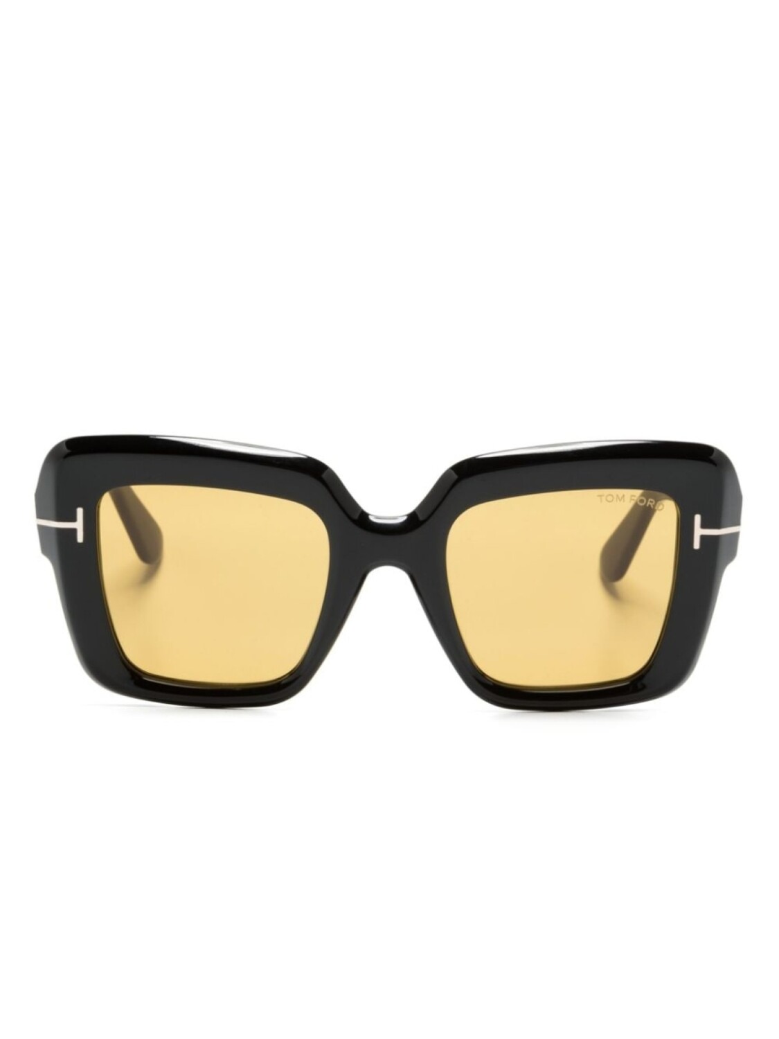 

TOM FORD Eyewear солнцезащитные очки в оправе 'кошачий глаз', черный