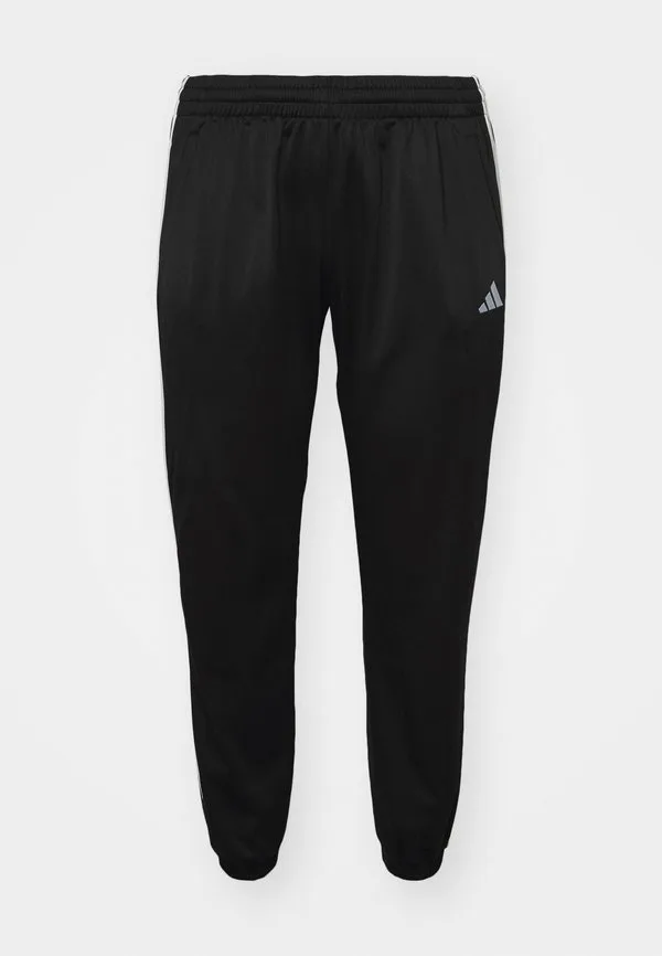 Спортивные штаны 3stripes больших размеров Adidas Sportswear, Black/White