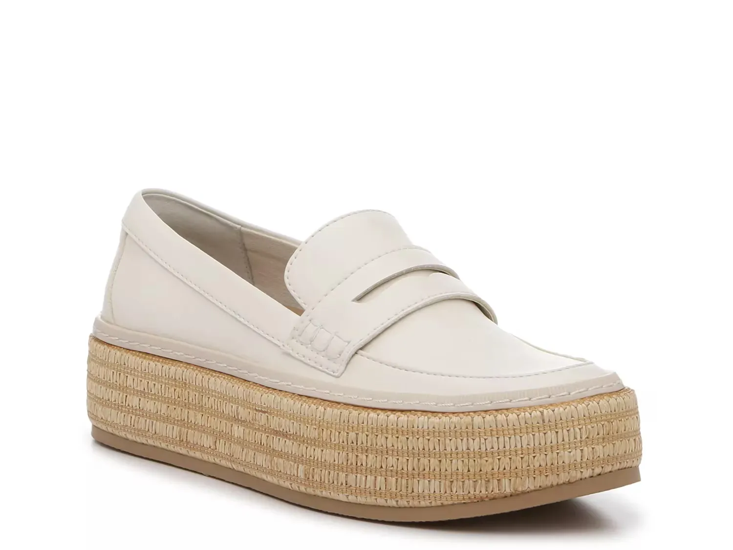 Лоферы Rhyne Platform Dolce Vita, White/Ivory/Grey