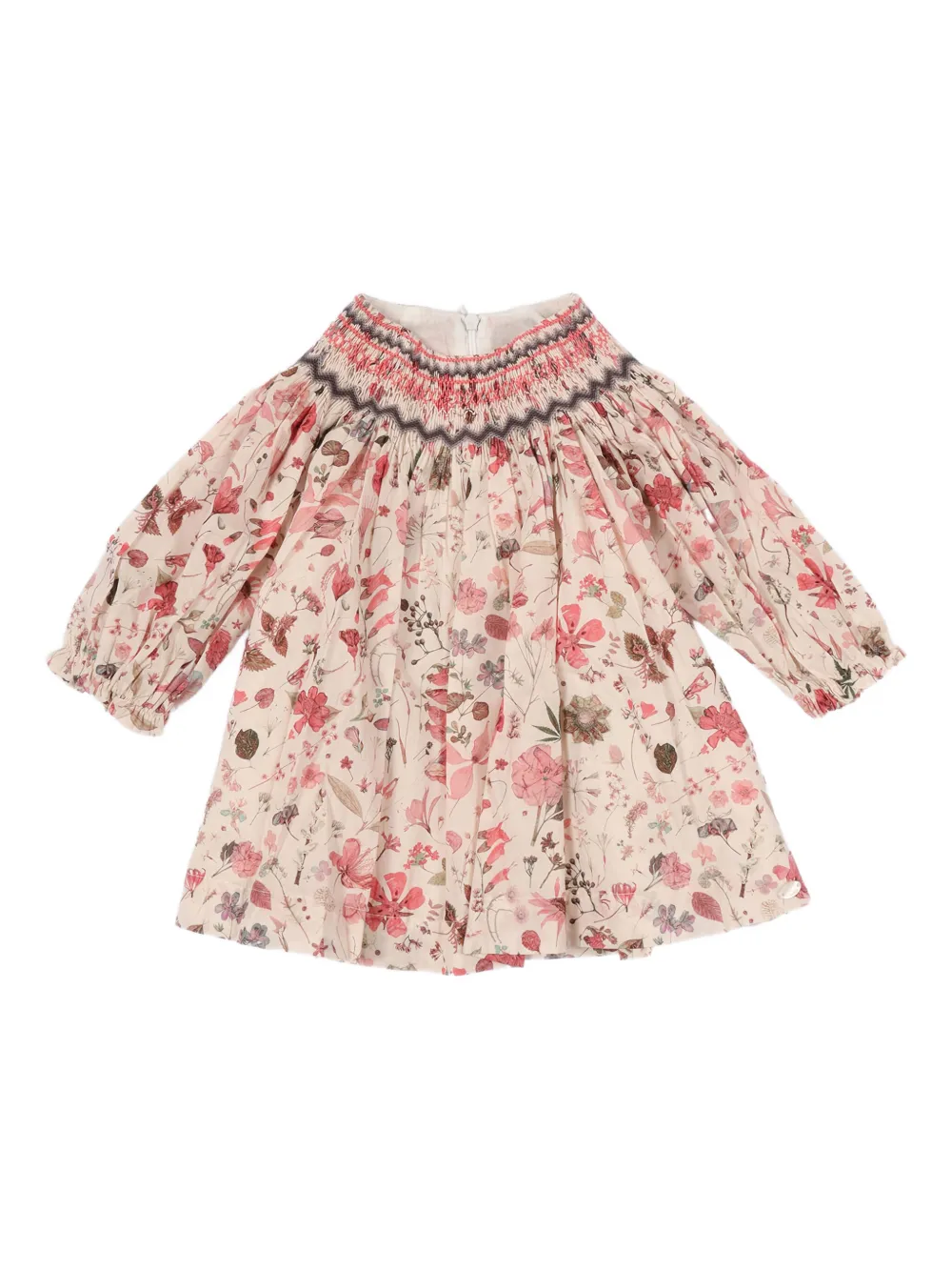 

Платье с цветочным принтом Tartine Et Chocolat, нейтральный