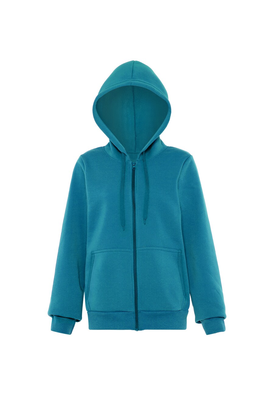 

Толстовка с капюшоном на молнии myMo ATHLSR Zip-Up Hoodie, цвет cyan blue