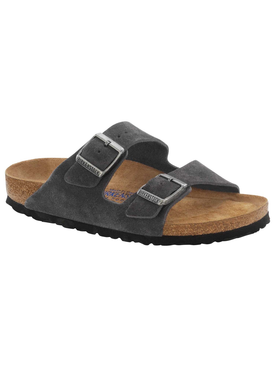 

Тапочки Birkenstock Arizona BS Velvet, серый
