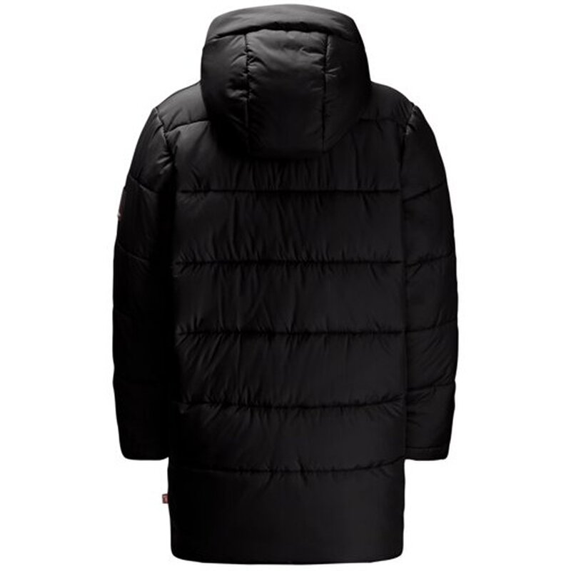Куртка подростковая длинная куртка y Jack Wolfskin, черный — фото 2