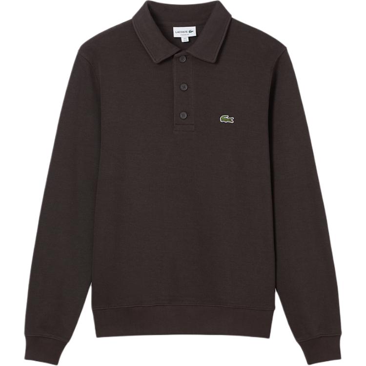 Поло Lacoste Logo embroidered, мужское, кремово-белый — фото 2