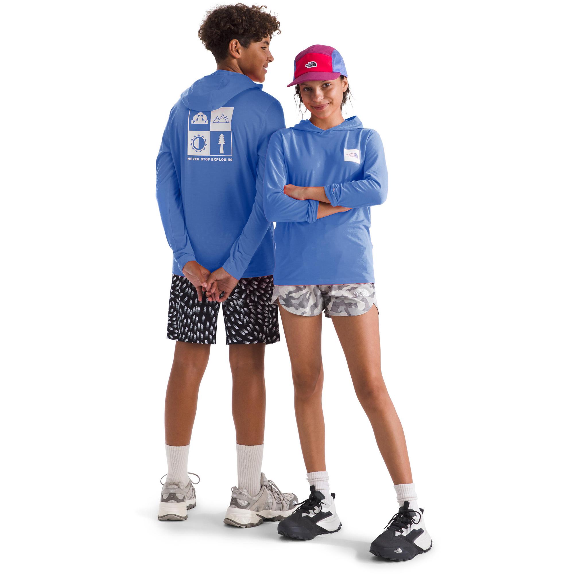 

Детская толстовка с длинными рукавами "Приключения" The North Face, Virtual Blue