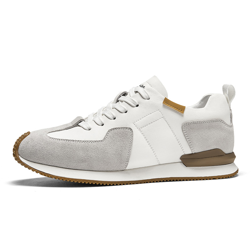 

Нескользящие износостойкие низкие повседневные туфли для мужчин Mulinsen, Beige Gray