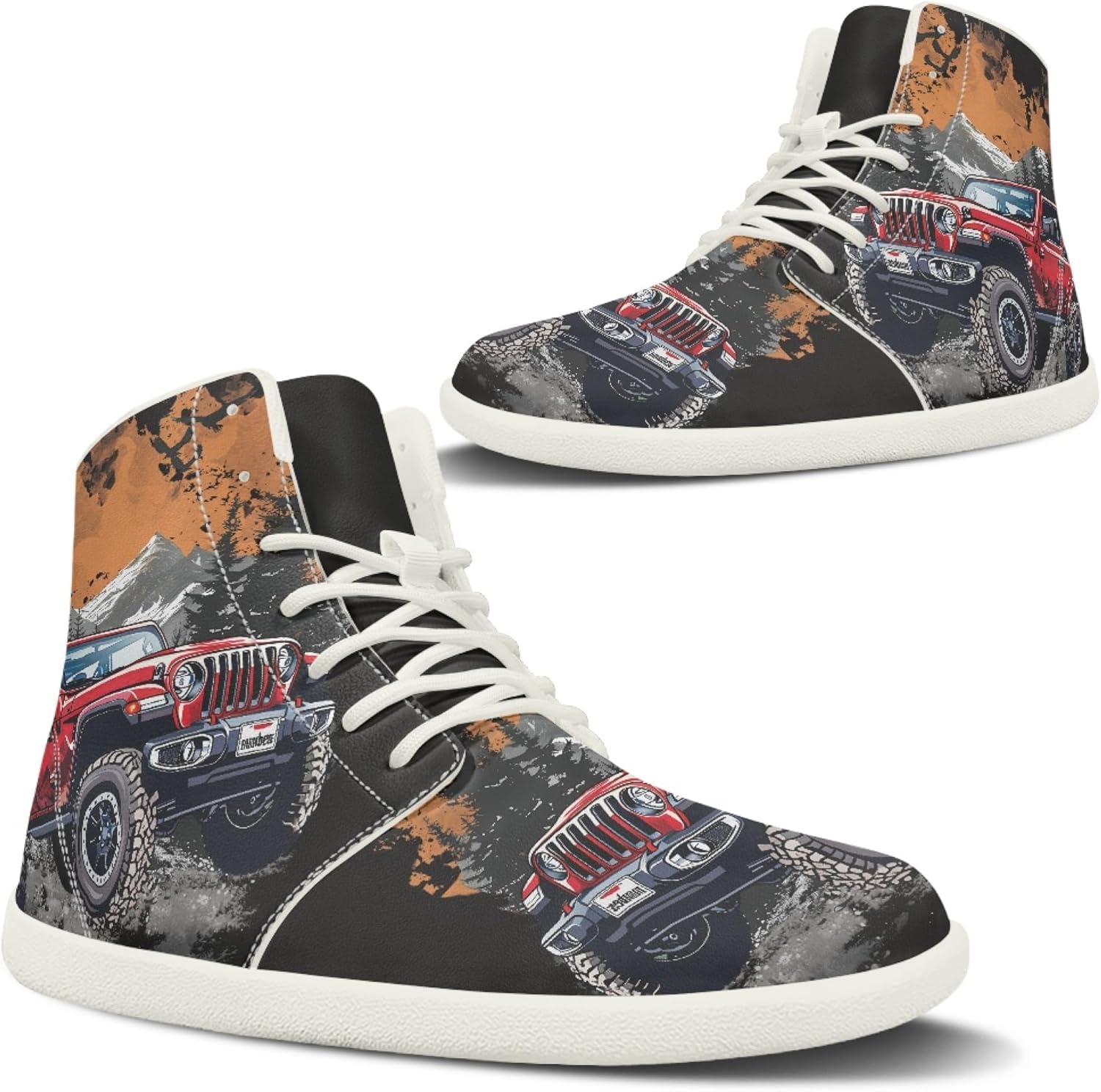 

Минималистичные босоногообразные кроссовки Micoklinlin для мужчин и женщин, новинка, водонепроницаемые, для трейл-раннинга, с широкой носочной частью, без перепада пятка-пальцы, для ходьбы, белый/красный