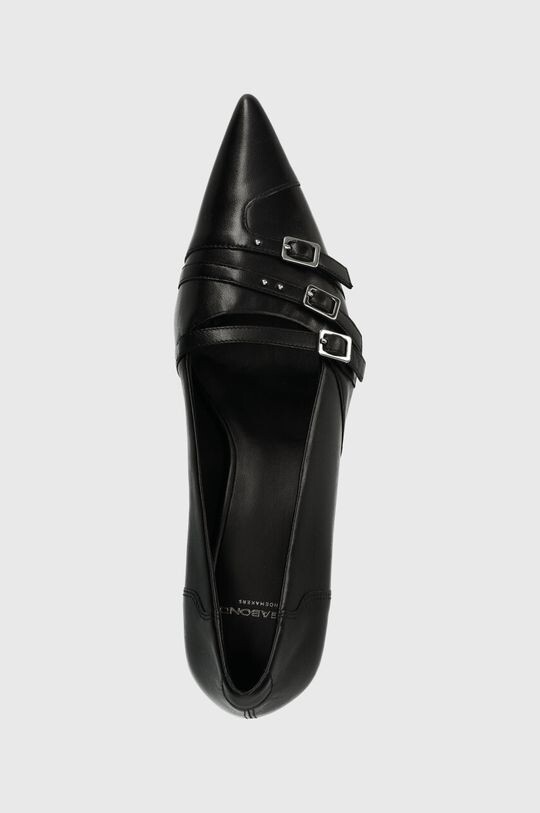 LYKKE кожаные туфли на высоком каблуке Vagabond Shoemakers, черный — фото 4