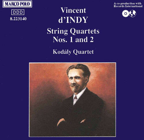 

CD диск D'Indy / Kodaly Quartet: QT STR 1/2