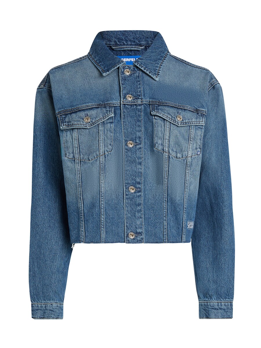 

Межсезонная куртка KARL LAGERFELD JEANS, синий деним