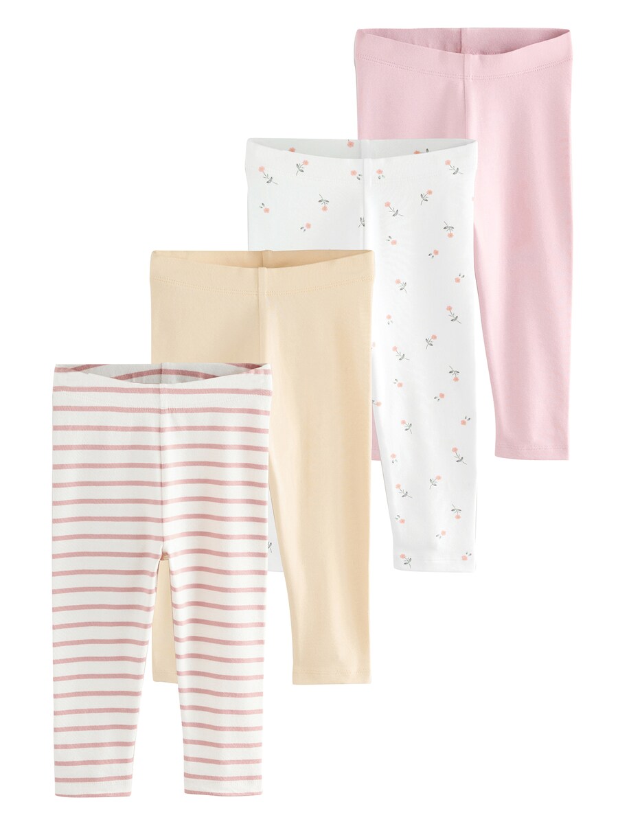 

Узкие леггинсы Next, цвет Pastel yellow/Rose/White