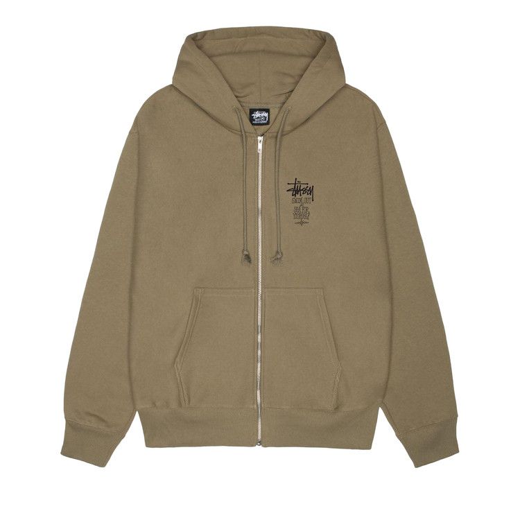 

Худи Stussy Swim Out Zip Hoodie, Army