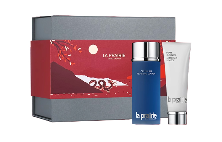 

Набор для ухода за кожей laiponi очищающий увлажняющий увлажняющий очищающий тоник 250мл + очищающий бальзам 125мл LA PRAIRIE