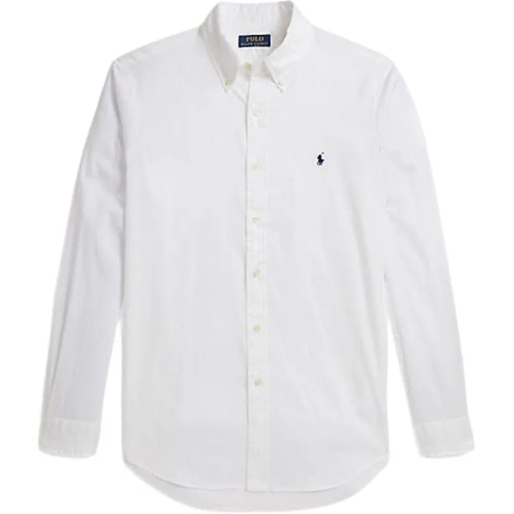 Рубашка классическая белая Polo Ralph Lauren для мужчин