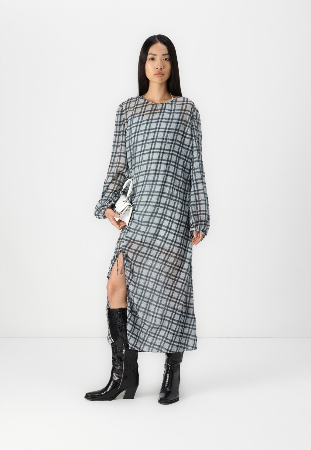 

Платье макси ELVIRA DRESS Samsøe Samsøe, синий