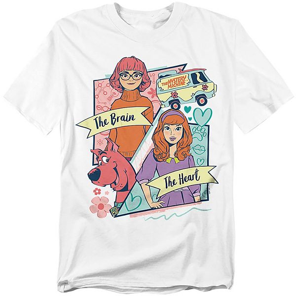 

Футболка Big & Tall Scooby Doo "The Brain/The Heart" Licensed Character