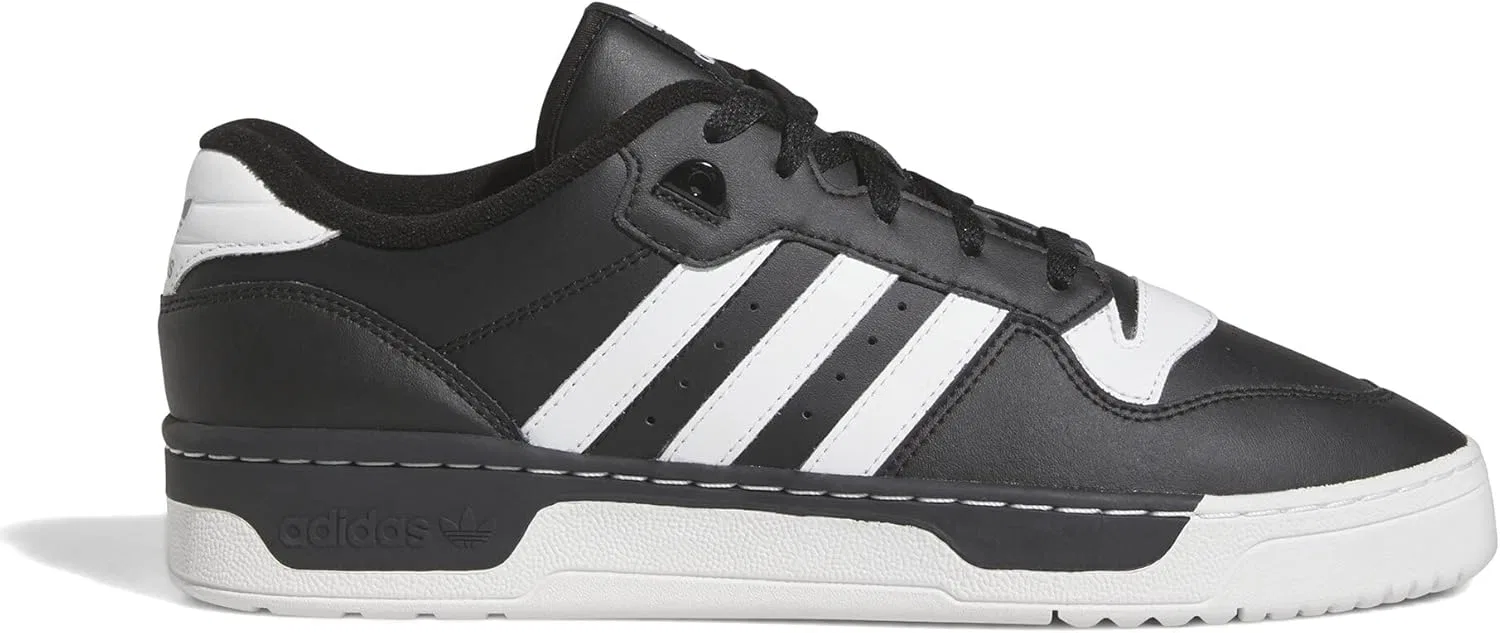 Мужские низкие кроссовки Rivalry Adidas, Core Black Ftwr White Core Black