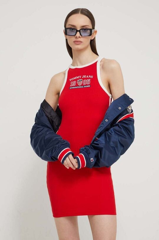 

Платье Archive Games Tommy Jeans, красный