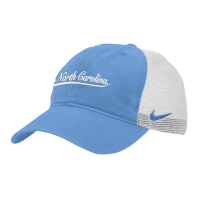 

Бейсболка Nike UNC Heritage86 College Trucker Hat, цвет Valor Blue