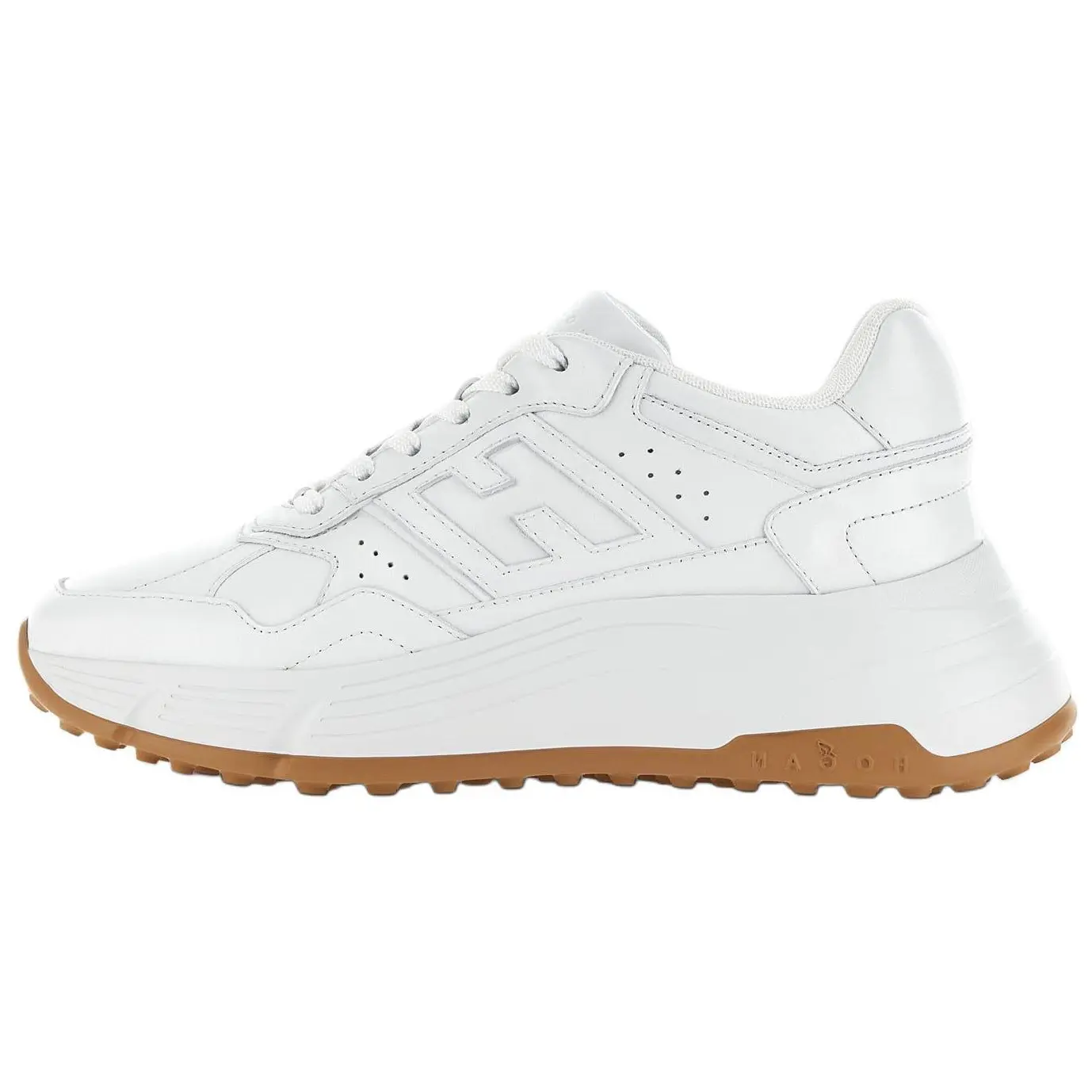 Кроссовки со шнуровкой и вставками для женщин HOGAN, Original Shoe Box Included