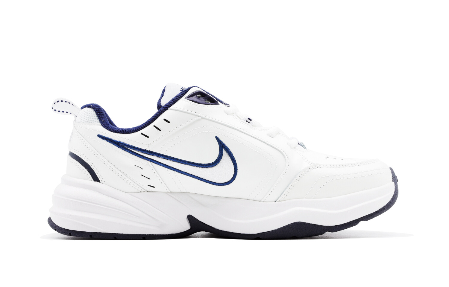 Массивные кроссовки Nike Air Monarch 4 унисекс, University Blue/White/Black — фото 2