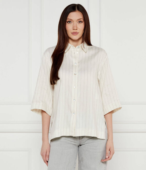 

Рубашка Манна Relaxed fit Marella Sport, экрю