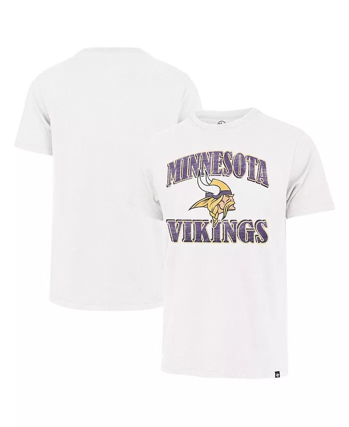 

Мужская белая футболка Minnesota Vikings Overrun Franklin '47 Brand