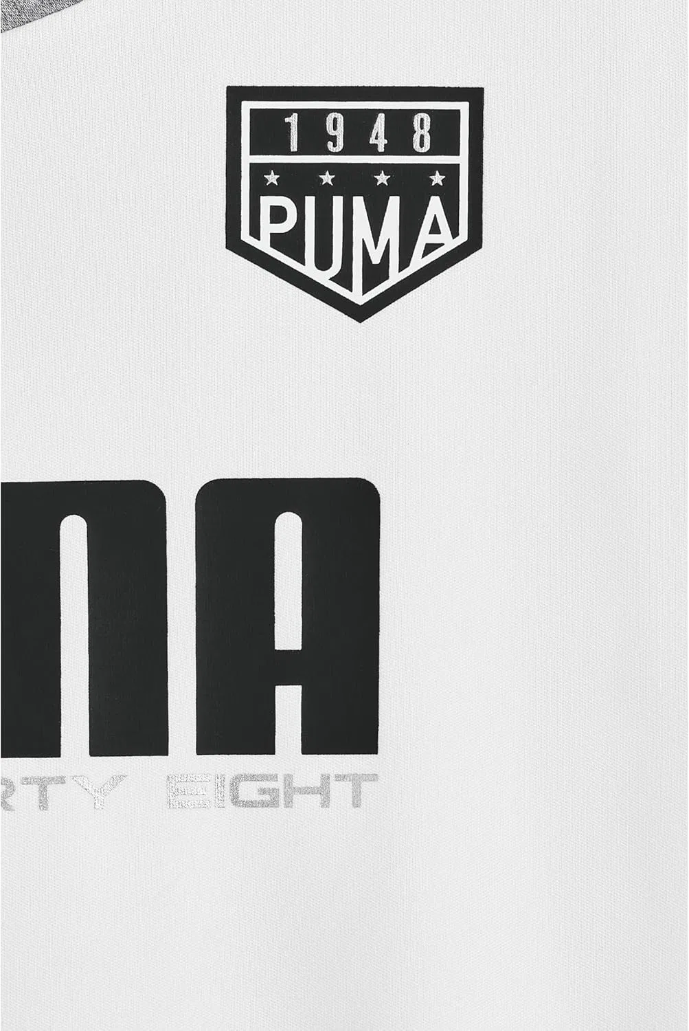 Детский спортивный костюм PUMA с футболкой и шортами, Puma White — фото 3